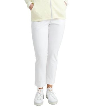 Abacus Sportswear Elite High Waist 4-Ways Stretch Golf Pants - White