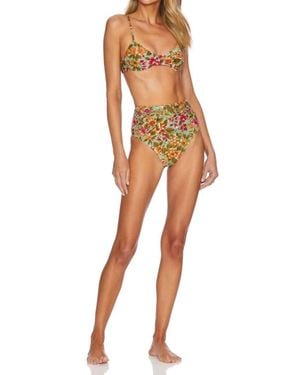 Ellejay Carmen High Waisted Bottom - Purple