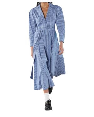 Carolina K Anais Dress - Blue