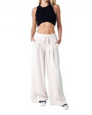 Olivaceous Firenze Pant - White