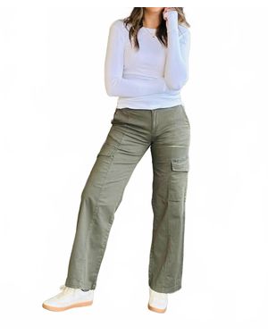 Sanctuary Rebel Straight Leg Pants - Gray