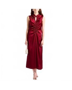 Sandro Midi Dress - Red