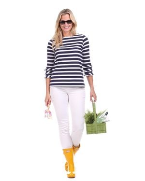 Duffield Lane Claire Top - Blue