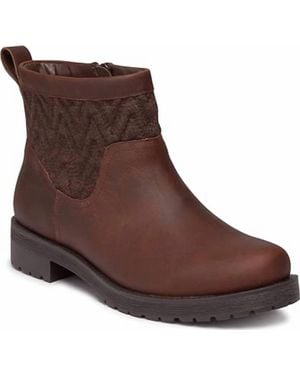 Vionic Mystic Waterproof & Shearling Boots - Brown