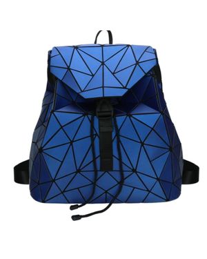 Exclusive Thredz Slanted Triangle Backpack - Blue