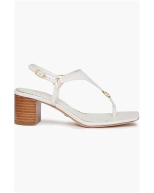 PAIGE Elara Ankle Strap Sandal - White