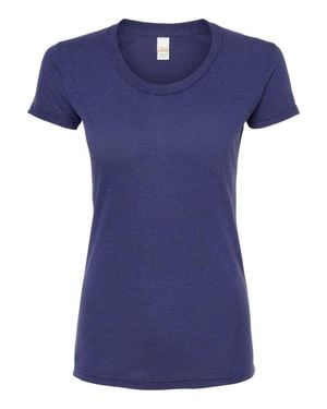 Tultex Slim Fit Tri-Blend T-Shirt - Blue
