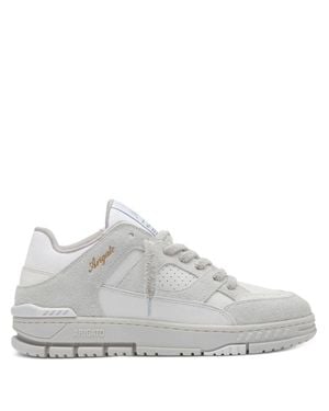 Axel Arigato Area Lo Fluffy Textured Low-Top Sneakers - White