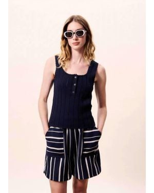 FRNCH Dundee Tank Top - Blue