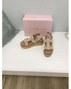 Chinese Laundry Swell Wedge Sandal - Gray