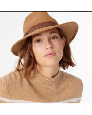 J.Crew Western Hat With Grosgrain Trim - Brown