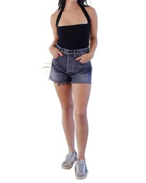 Michael Lauren Brauner Halter Tube Top - Blue