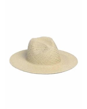Hat Attack Luxe Vented Packable Hat - Natural
