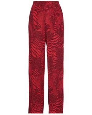 Twinset Wide Leg Pants - Red