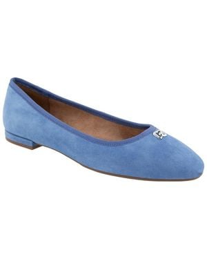 Aerosoles Arena Suede Flat - Blue