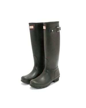 HUNTER Original Tall Rain Boot - Black