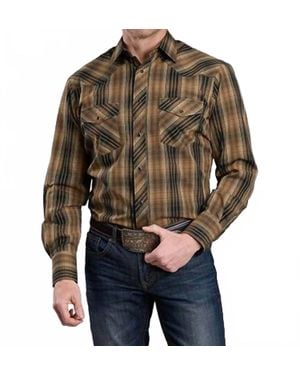 Roper Long Sleeve Shirt - Brown