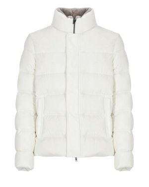 Herno Quilted Down Jacket - White