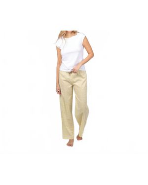 Veraluna Organic Cotton Pj Set - Natural