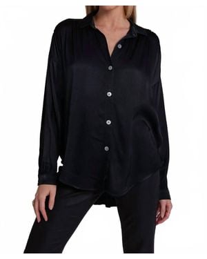 Bella Dahl Flowy Shirt - Black
