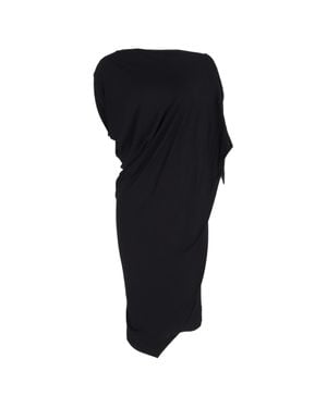 Vivienne Westwood Draped Midi Dress - Black