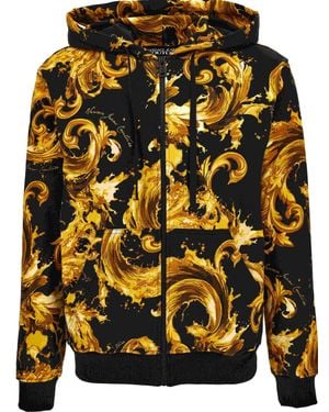 Versace Jeans Couture Court 88 Swirl Hoodie - Gray