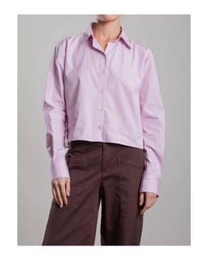 Pharaoh Enzo Japanese Stripe Shirt - Pink
