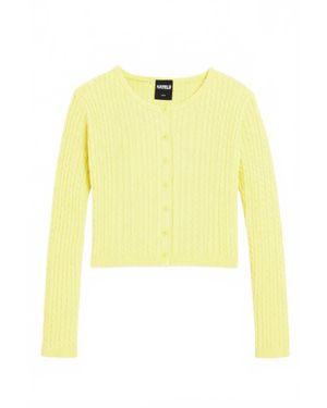 KatieJnyc Girl's Rory Crew Sweater - Yellow
