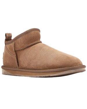 Australia Luxe Cozy Ultra Short Sheepskin Boot - Brown