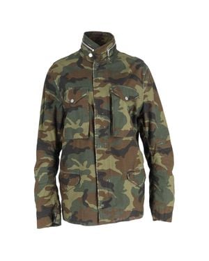 Amiri M-65 Camouflage-Print Field Jacket - Green