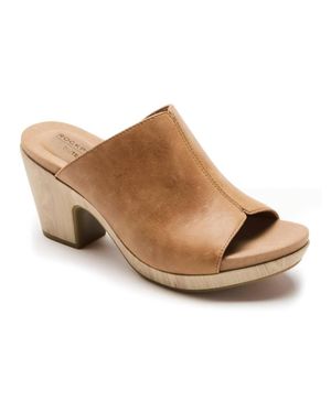 Rockport Vivianne Slide Sandals - Brown