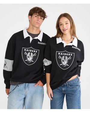 Aéropostale Las Vegas Raiders Rugby Sweatshirt - Black