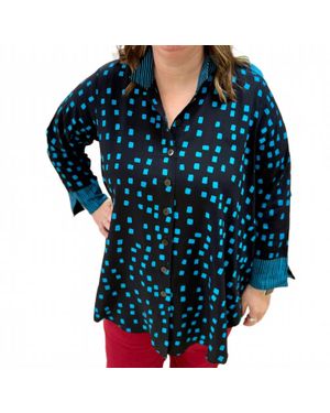 Iguana Lider Lucy Hi-Lo Top - Blue