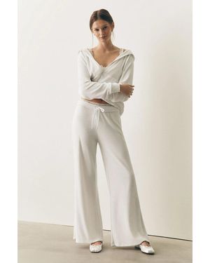 Beach Riot Clarabella Bride Pants - Natural