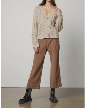 Velvet By Graham & Spencer Vera Pant - Natural