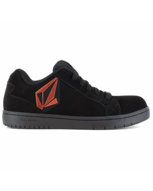 Volcom Stone Composite-Toe Slip Resistant Shoe - Black