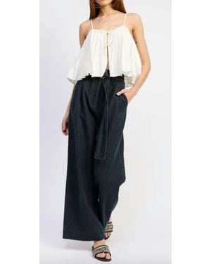 En Saison Tate Tank - Black