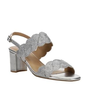Vaneli Lettie Woven Sandals - Gray