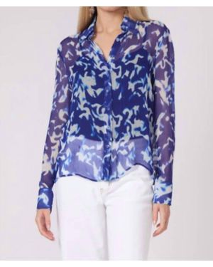 Gilner Farrar Troy Blouse - Blue