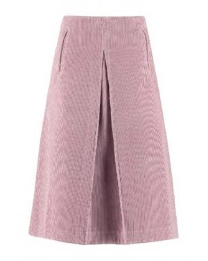 Baum und Pferdgarten Elegant Midi Skirt - Pink