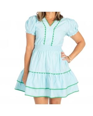 Garland Bags Lindsay Dress - Blue