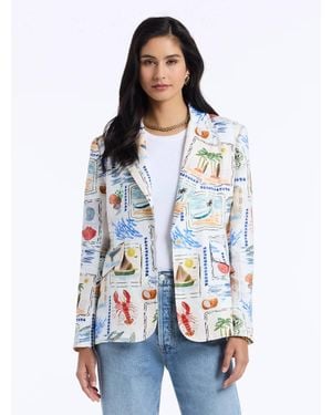 Robert Graham Penelope Blazer Jacket - White