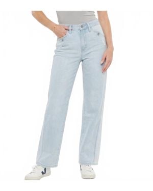 Kancan Emely High Rise Straight Jeans - Blue