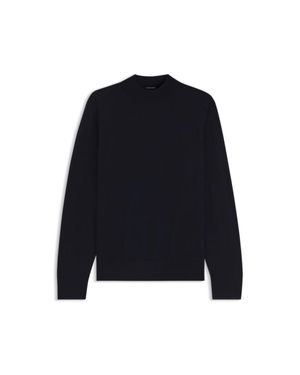 BOSS Mock-Neck Sweater - Blue