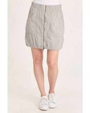 XCVI Corwyn Mini Skirt - Gray