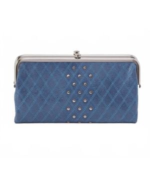 Hobo International Lauren Wallet - Blue