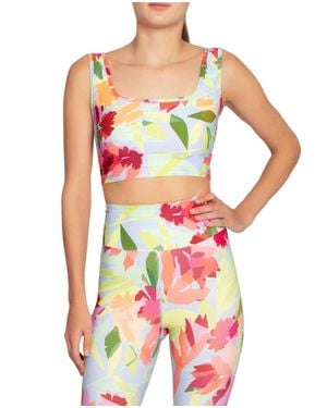 Nicole Miller Sports Bra Top - Red