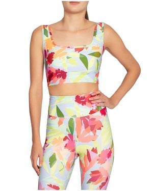 Nicole Miller Sports Bra Top - Red
