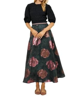 Oliphant Swing Skirt - Black