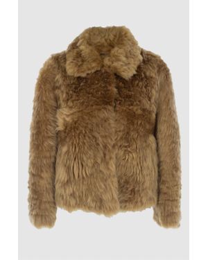 Zeynep Arcay Sherling Jacket - Brown